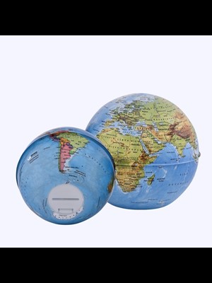 Gürbüz Globe Bank 41103 10 Cm Fiziki Kumbara Küre