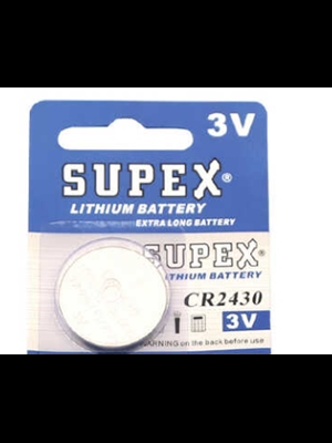 Supex Cr2430 3v Lityum Pil