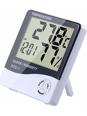 Starmax Clock Htc-2-1 Dijital Nem ve Sıcaklık Ölçer Saat