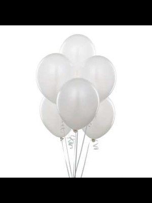 Nedi Metalik Balon Beyaz 100"lü Pm-72012\10071
