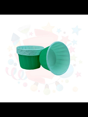 Nedi 40x60 Kağıt Cup Kek Kalıbı 25"li Kapsül No:4 Yeşil 11942