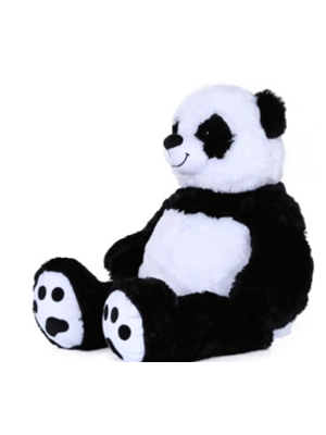 Selay 100 Cm Peluş Salaş Panda Siyah Sabit 3415