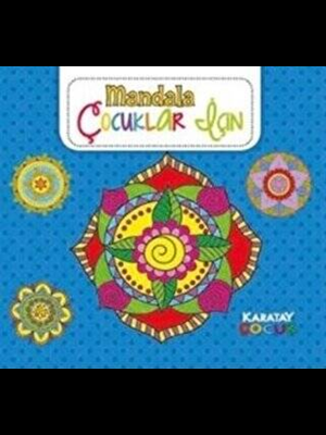 Mandala Çocuklar İçin Mavi - Karatay Yayınları