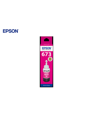 Epson T6733 70 Ml Magenta Refil C13t67334a L800