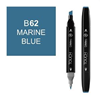 Del Rey Twin Çift Uçlu Marker Kalem B62 Marine Blue