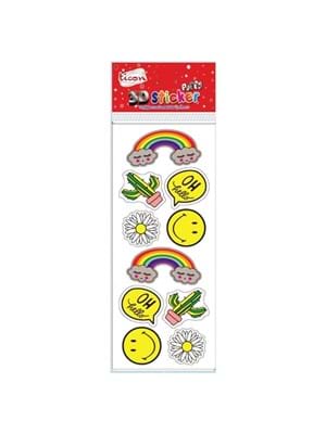 Ticon 3d Puffy Sticker 276442
