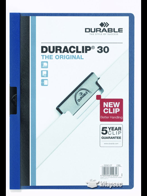 Durable A4 Sıkıştırmalı Dosya 30sf Lacivert 220007-dbl