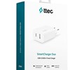 Ttec 2scs24b Smartcharge Duo Pd 32w Usb-c + Usb-a Hızlı Şarj Aleti Beyaz