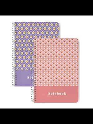 Elma Notebook 17x24 Sert Kapak Spiralli Defter Kareli 120 Yp Mbh01-yhb