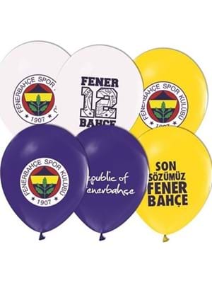 Nedi Baskılı Lisanslı Balon Fenerbahçe 12"li 7157