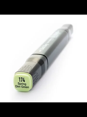 Del Rey Twin Çift Uçlu Marker Kalem Gy174 Spring Dim Green