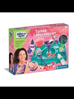 Clementoni Bilim ve Oyun - Tırnak Laboratuvarı Cle-64471