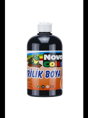 Nova Color 500 Gr Akrilik Boya Siyah Nc-386