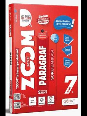 Günay Yay.- 7.sınıf Zoom Serisi Paragraf Soru Bankası 2526