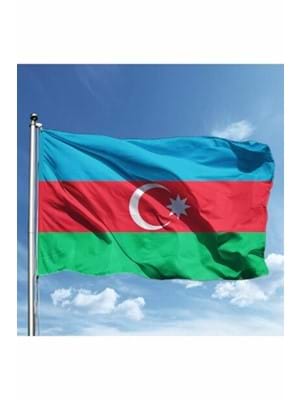 Kale 50x75 Raşel Yabancı Devlet Bayrağı Azerbaycan