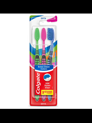 Colgate Diş Fırçası Extra Color 2+1 10215086