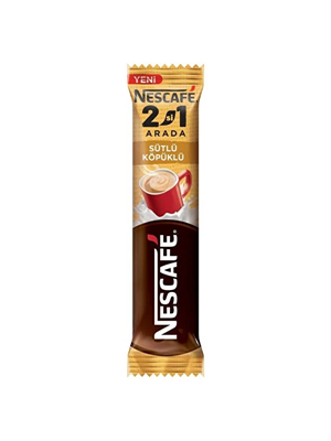 Nestle Nescafe 2 Si 1 Arada Sütlü Köpüklü 10 Gr