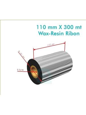Ermet 110x300 Wax Resin Ribbon