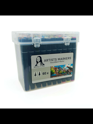 Mona Lisa Touchblack Çift Uçlu Marker Kalem 60 Renk Tm1-60