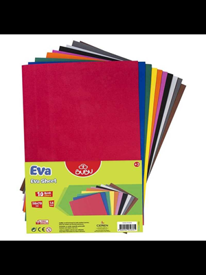 Bubu 50x70 Cm 1.8 Mm Eva 10 Renk Ev0039