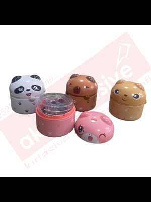 Mikro Cute Friends Çift Bıçaklı Kalemtraş Mk-6405