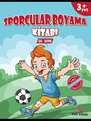 Sporcular Boyama Kitabı - Yeti Kitap