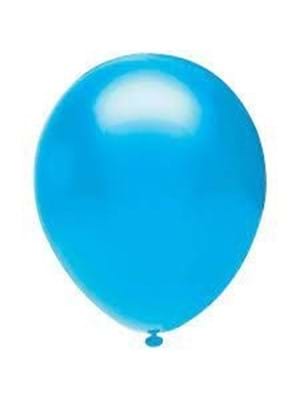 Balonevi 12" Krom Balon 50"li Mavi
