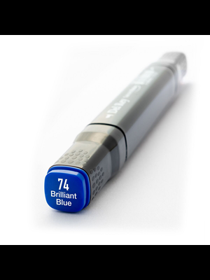 Del Rey Twin Çift Uçlu Marker Kalem Pb74 Brilliant Blue