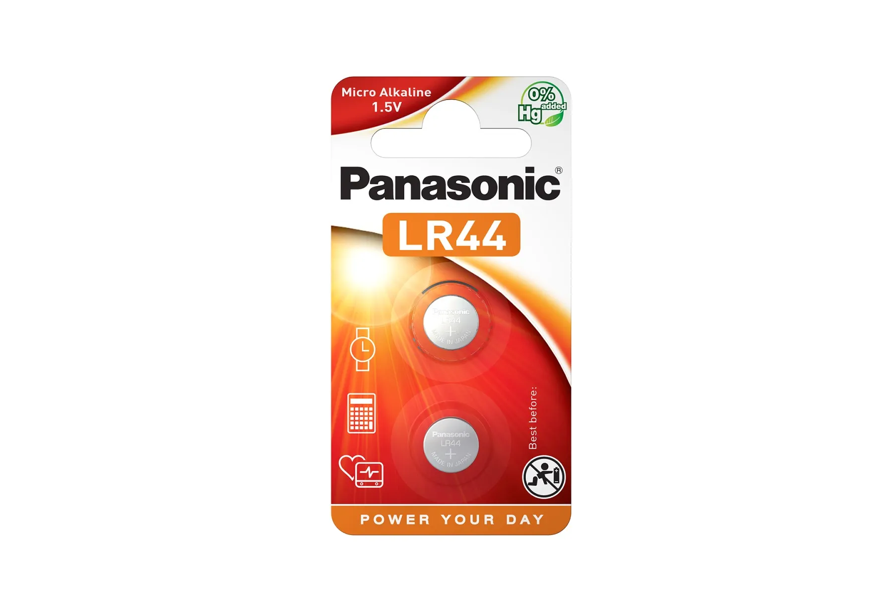 PANASONIC LR44 1.5V ALKALİN PİL 2"Lİ