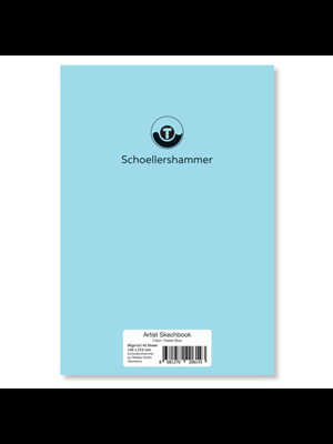 Schoellershammer A5 90 Gr Sketchbook (eskiz Defteri) 30 Yp Pastel Blue