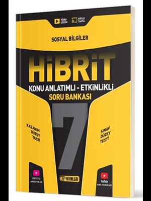 Hız Yay.-7.sınıf Sosyal Bilgiler Hibrit Konu Anlatımlı Etkinlikli Soru Bankası 2425