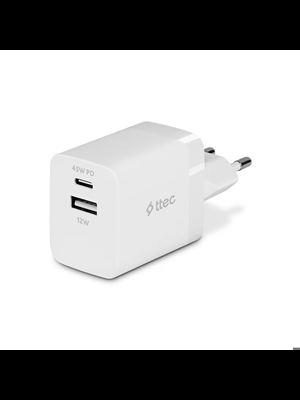 Ttec 2scp02b Smartcharger 45w Usb-c + Usb-a Hızlı Şarj Aleti Beyaz