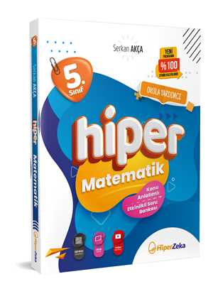 Hiperzeka Yay.- 5.sınıf Hiper Matematik Konu Anlatımlı Etkinlikli Soru Bankası 2324