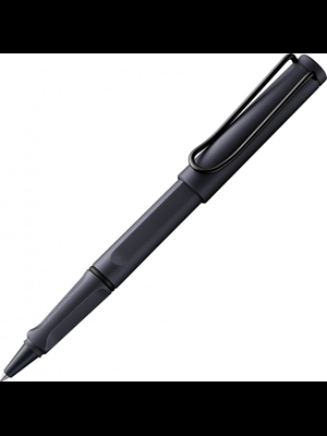 Lamy Safari Roller Kalem Metal Klips Steel Black 3e2-sb