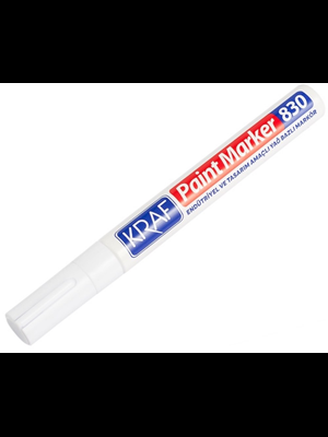 Kraf 830 Paint Marker Kalem Beyaz