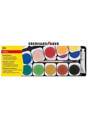 Eberhard Faber Suluboya 24 Renk Plastik Kutulu 578124