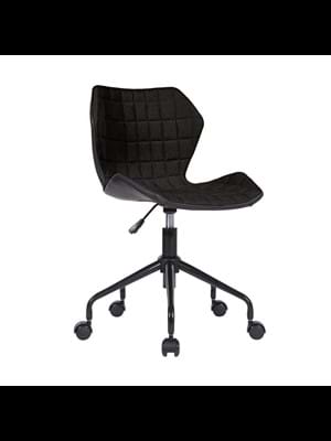 Adore Chr-036-fq-1 Handy Mate Retro Çalışma Sandalyesi Siyah
