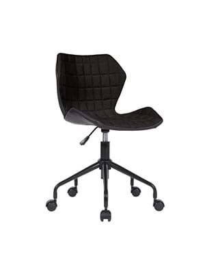 Adore Chr-036-fq-1 Handy Mate Retro Çalışma Sandalyesi Siyah