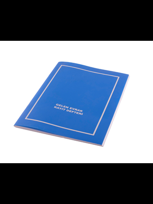 Gülpaş Gelen Evrak Kayıt Defteri Plastik Kapak 40 Yp 119