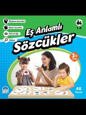 Eğitici Yapboz-eş Anlamlı Sözcükler-martı Çocuk Yayınları