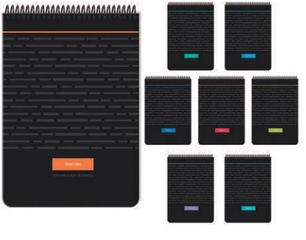 GIPTA PERFORM 17X24 CM SERT KAPAK SPİRALLİ BLOKNOT ÇİZGİLİ 100 YP 7682