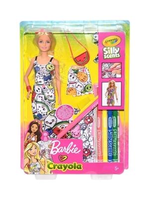 Barbie ve Crayola Renkli Kıyafetler Ggt44