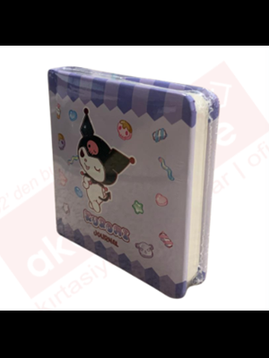 Victorias Journals 9x9 Kuromi Çizgili Günlük 192 Sayfa 525-2009