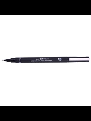 Uni Ball 0.2 Fıne Lıne Çizim Kalemi Siyah Pın 02-200