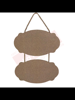 Aka Ahşap 25x35 10mm Duvar Süsü Ka16
