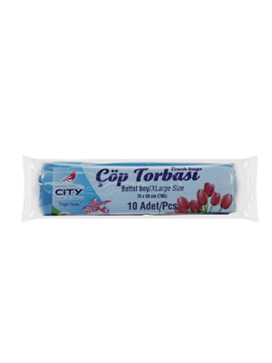 New City 75x90 Cm Battal Boy Çöp Poşeti 10"lu T-149