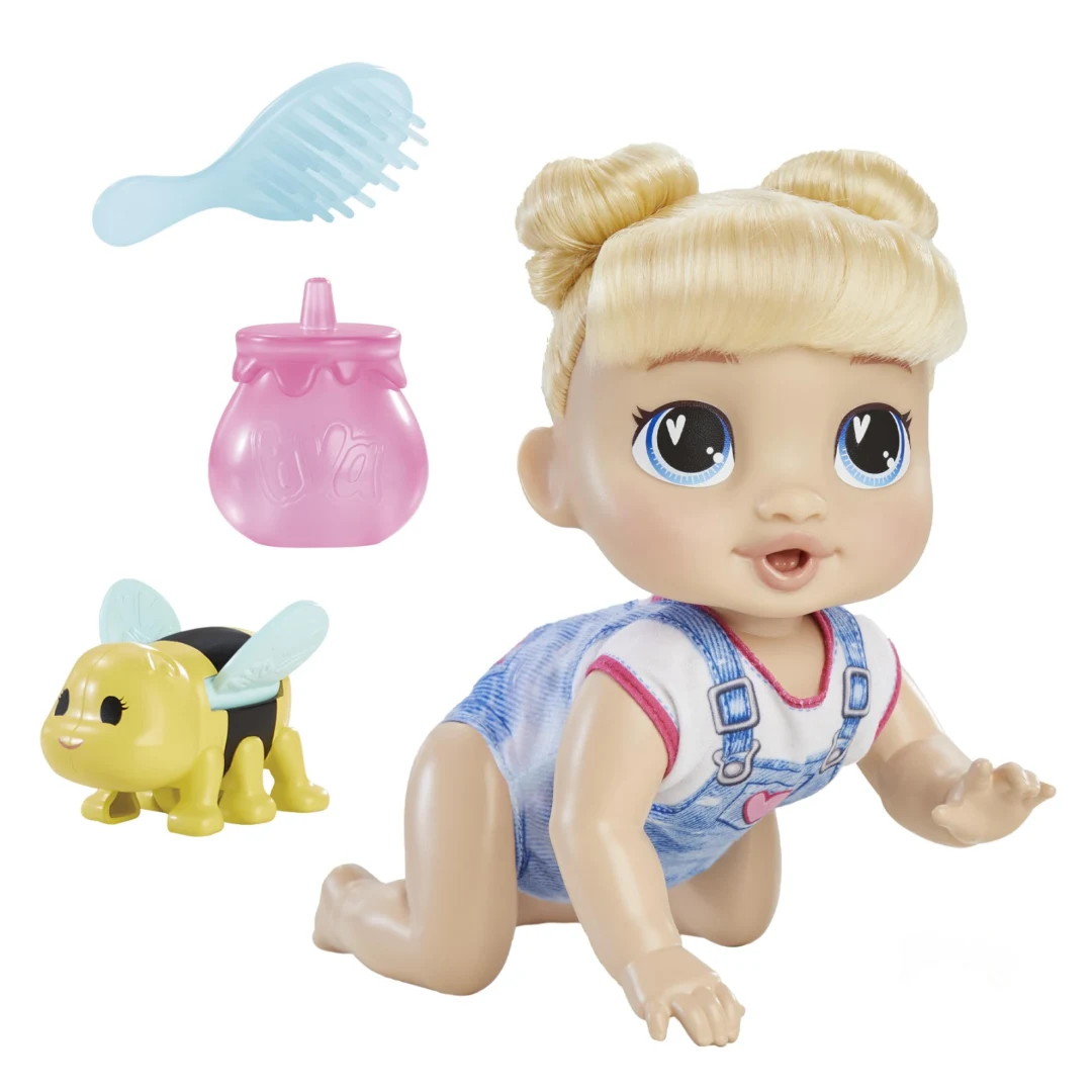 HASBRO BABY ALİVE CRAWL'N PLAY BLDH HARPER (EMEKLEYEN BEBEĞİM) F9709