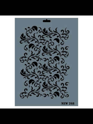 Rich New Seri 25x35 X-large Stencil 268