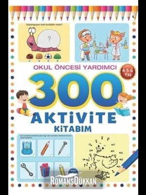 Okul Öncesi Etkinlikli Tatil Kitabım 4-5 Yaş - Martı Çocuk Yayınları