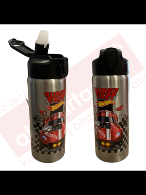Wiggle Hot Wheels 600ml Çelik Matara 3437